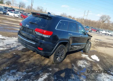 2017 Jeep Grand Cherokee Limited 4X4 из США, поврежденный, VIN 1C4RJFBG9HC938820
